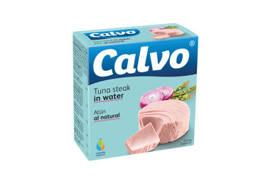Nesmulkinti tunai CALVO savo sultyse, 160 g