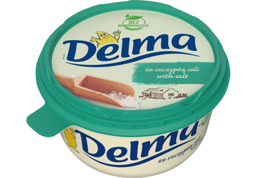 Margarinas su druska DELMA, 39 % rieb., 450 g