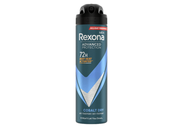 REXONA COBALT DRY spray deodorant for men, 150 ml
