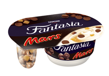 Кремовый йогурт FANTASIA MARS, 12,5% жира, 104 г