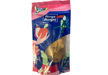 Džiovinti mangų gabalėliai, 100 g