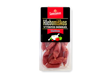 Vytintos KLEBONIŠKOS KLASIKINĖS dešrelės, a. r., 150 g