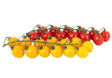Цветные черри помидоры с веточками, 1 кг