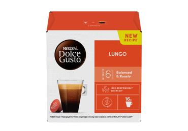 Kavos kapsulės DOLCE GUSTO LUNGO, 89.6 g
