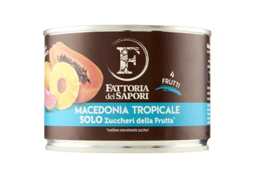 Кусочки тропических фруктов FATTORIA dei SAPORI в сиропе, 425 мл
