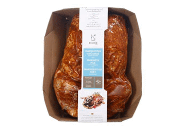 Marinated duck stuffed with apples, 1 kg