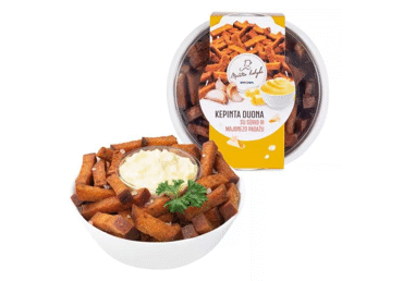 Kepinta duona su sūrio ir majonezo padažu, 240 g