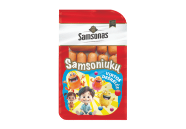 Вареные сосиски SAMSONIUKŲ, а. р., 210 г