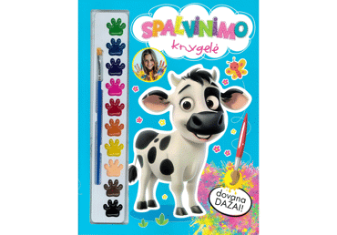 Knyga SPALVINIMO KNYGELĖ. DOVANA DAŽAI, 1 vnt.