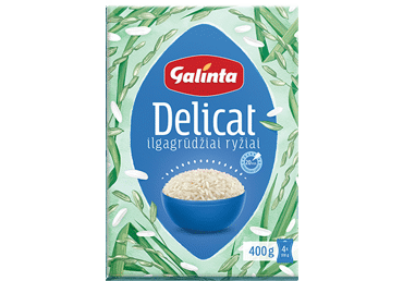 Ilgagrūdžiai SVEIKUOLIŲ ryžiai (4x100 g) GALINTA, 400 g