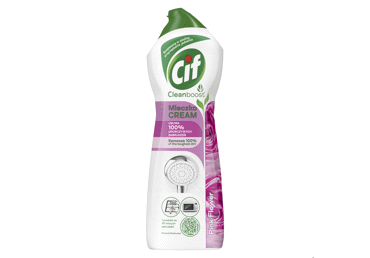 Šveiciamasis pienelis CIF PINK FLOWER, 780 g