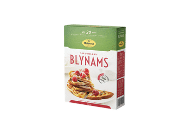 Miltinis mišinys MALSENA širdiniams blynams kepti, 400 g