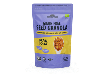 Organic granola SUPERFOOD BRAIN BOOST, 300 g