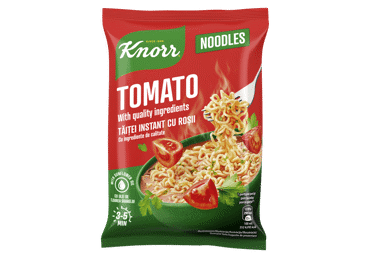 Быстро готовые макароны KNORR (вкус помидора), 65 г