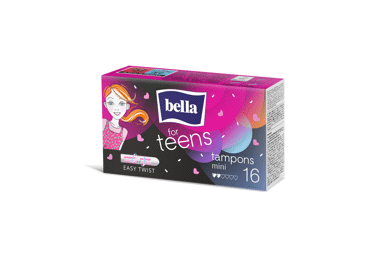 Tamponai BELLA for Teens Mini, N16
