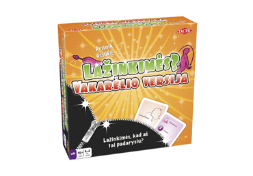 Stalo žaidimas LAŽINKIMĖS? VAKARĖLIO VERSIJA, 1 vnt.