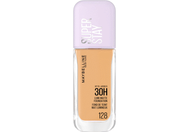 Maybelline New York Super Stay Lumi Matte makiažo pagrindas, 128