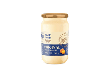 Majonezas ORIGINAL WELL DONE, 80 % rieb., 610 g