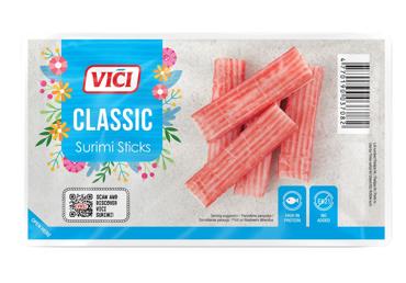 Atšaldytos surimio lazdelės VIČI CLASSIC, 300 g