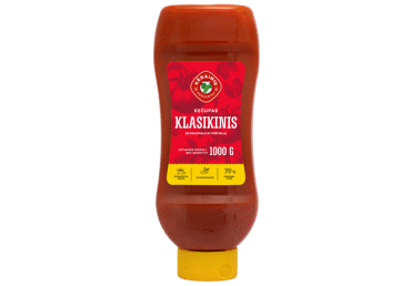 KLASIKINIS kečupas KĖDAINIŲ KONSERVAI, 1 kg