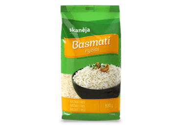 Ilgagrūdžiai BASMATI ryžiai SKANĖJA, 800 g
