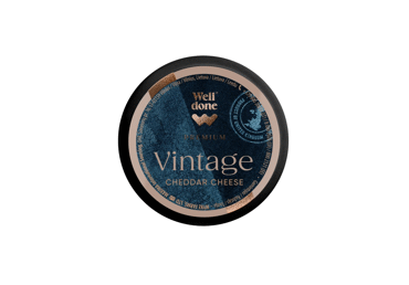 Čederio sūris VINTAGE WELL DONE PREMIUM, 48 % rieb. s. m., 200 g