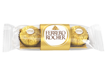 Chocolate candies FERRERO ROCHER, 37.5 g