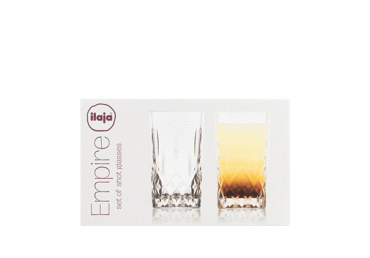 Stikliukai ILAJA Empire 100ml, 6vnt