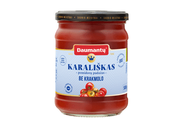 KARALIŠKAS Daumantų pomidorų padažasbe be krakmolo, 500 g