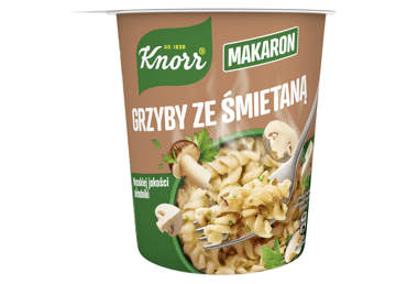 Makaronai KNORR su grybų padažu, 59 g
