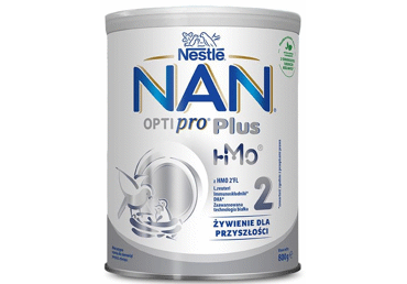 Pieno mišinys NESTLE NAN OPTIPRO PLUS 2 HM TIN (nuo 6 mėn.), 800 g