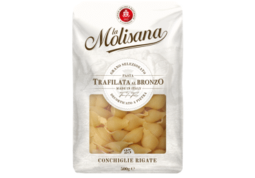 Makaronai CONCHIGLIE RIGATE LAMOLISANA Nr. 25, 500 g