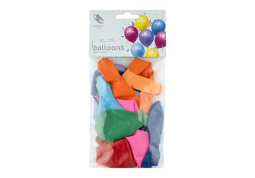 Balionai ELEMENTS SENSE, 20vnt,25cm, įvs