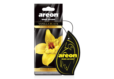 Automobilių gaiviklis AREON MON VANILLA BLACK, 1 vnt.