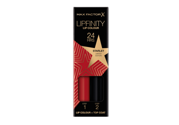Lūpų dažai MAX FACTOR LIPFINITY, Nr. 088-STARLET, 4.2 ml