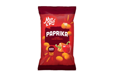 Peanuts in shell MIO&RIO, paprika flavor, 190 g