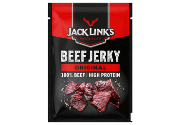 Vytinta jautiena JACK LINK'S JERKY ORIGINAL, a. r., 25 g