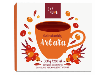Šaltalankių arbata SKANOVĖ, 300 g