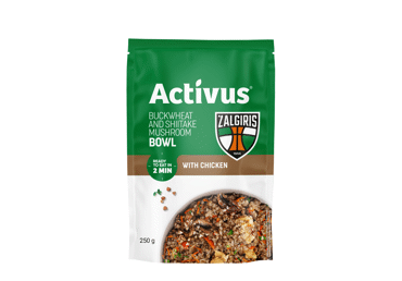 Гречка с курицей и шиитаке ACTIVUS, 250 г