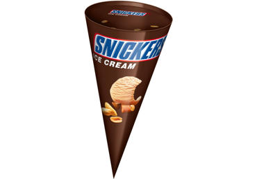 Valgomieji ledai SNICKERS su žemės riešutais, 70 g