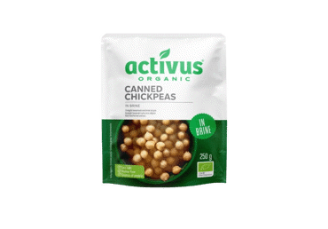 Ekologiški konservuoti avinžirniai ACTIVUS, 250 g
