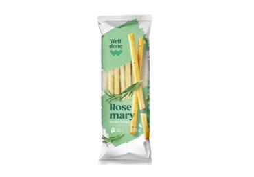 Duonos lazdelės su rozmarinais WELL DONE, 125 g