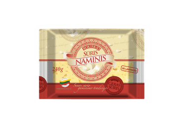Fermentinis ROKIŠKIO NAMINIS sūris, 45 % rieb. s. m., 240 g