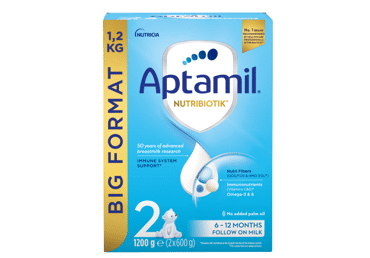 Infant formula APTAMIL 2 (from 6 months), 1.2 kg
