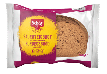 Duona SCHAR SURDEGSBROT (be glitimo), 240 g