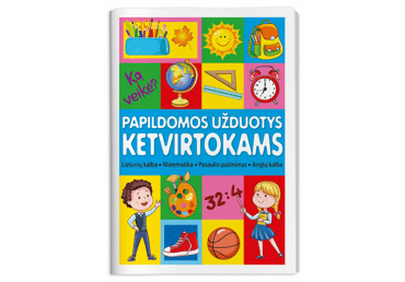 Knyga. PAPILDOMOS UŽDUOTYS KETVIRTOKAMS