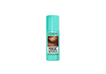 L'OREAL MAGIC RETOUCH ataugusių plaukų šaknų purškiklis, Mahogany BROWN, 75 ml