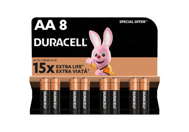 Elementai (AA,8vnt.) DURACELL, LR06