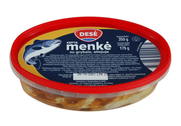 Жареная треска с грибами в масле DESĖ, 350 г