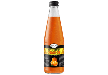Saldžiarūgštis padažas BUGA'S su apelsinais, 390 g